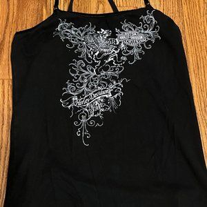 Harley-Davidson,  black tank top